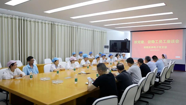 抓黨建、促穩(wěn)工”——炬神電子黨支部為企業(yè)穩(wěn)工獻(xiàn)計獻(xiàn)策